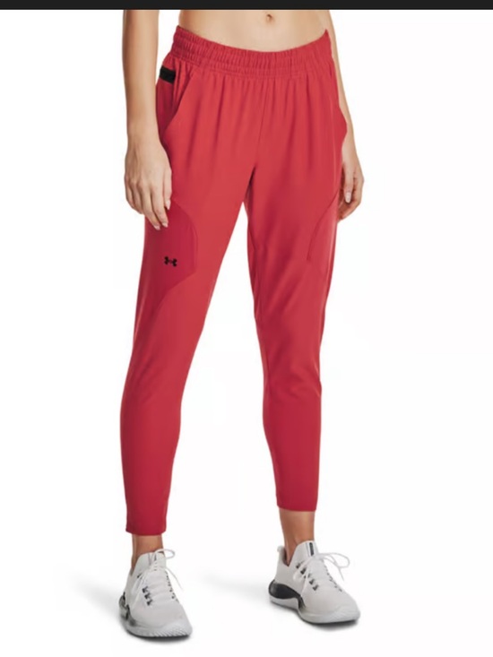 Under Armour Pants - Under Armour Women's Red UNSTOPPABLE Jogger Track Pants M NWOT